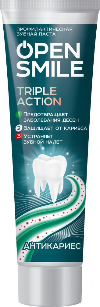 Зубная паста «Антикариес» | Open Smile | Весна