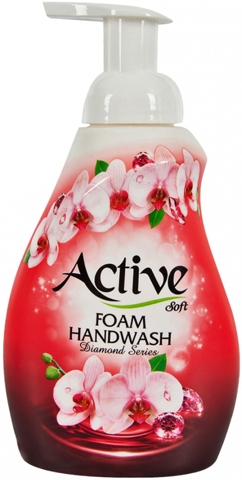 Пенка-мыло для рук «Сияющий бриллиант» | Soft | Active