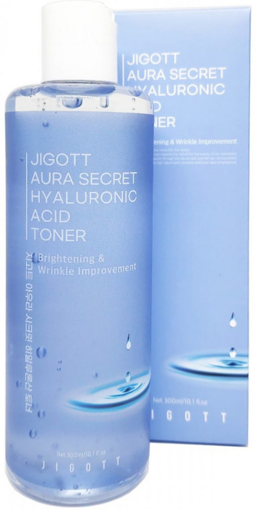 Тонер для лица с гиалуроновой кислотой антивозрастной «Aura Secret Hyaluronic Acid Toner» | Jigott