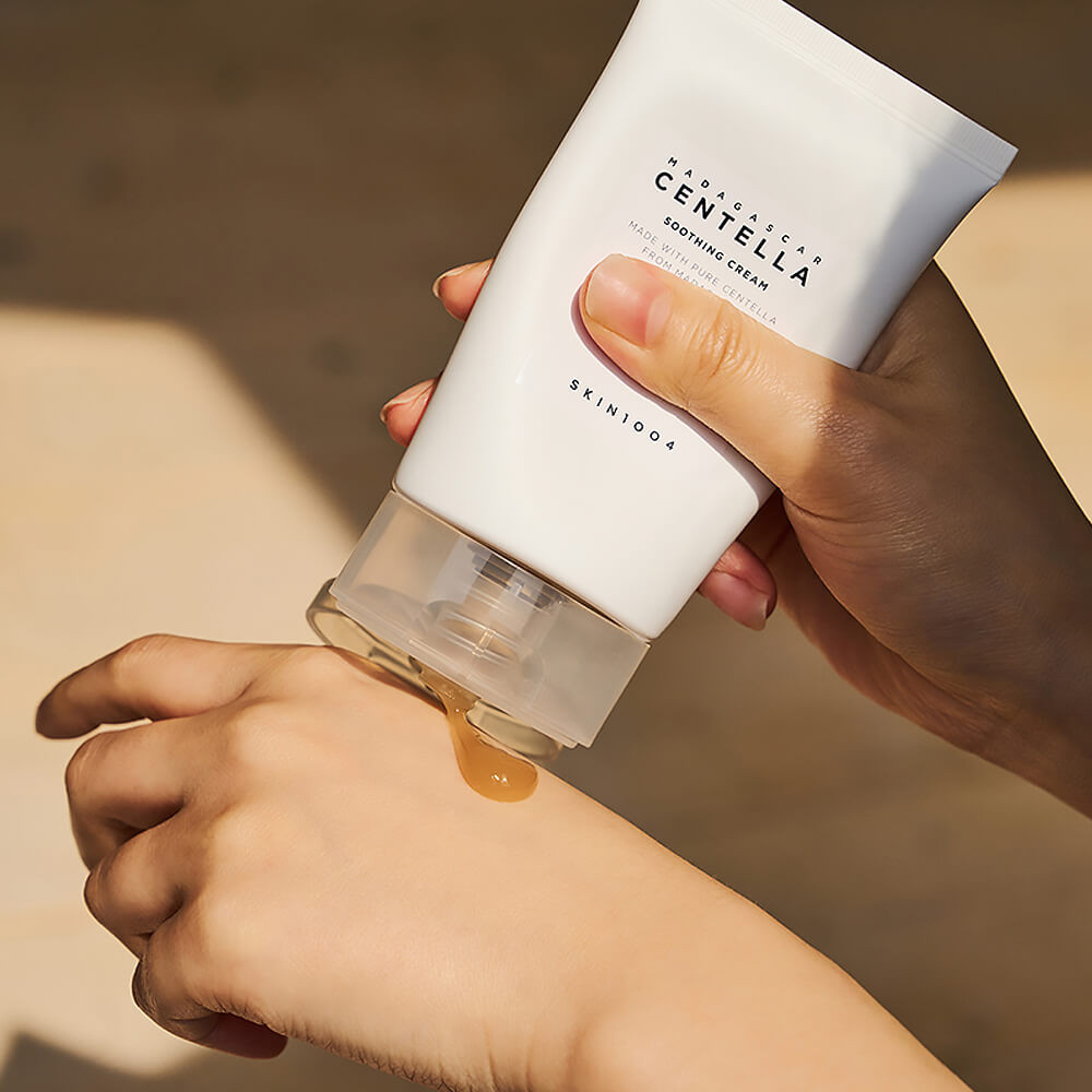 Крем для лица с центеллой защитный охлаждающий «Madagascar Centella Soothing Cream» | Skin1004
