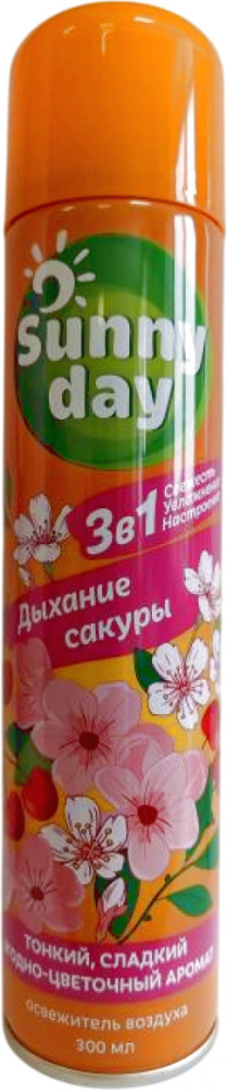 Освежитель воздуха 3 в 1 «Дыхание сакуры» | Sunny Day