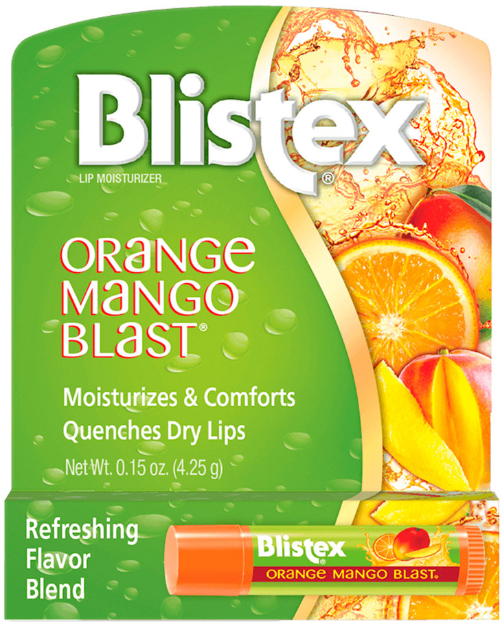 Бальзам для губ с ароматом апельсина и манго «Orange Mango Blast» | Blistex