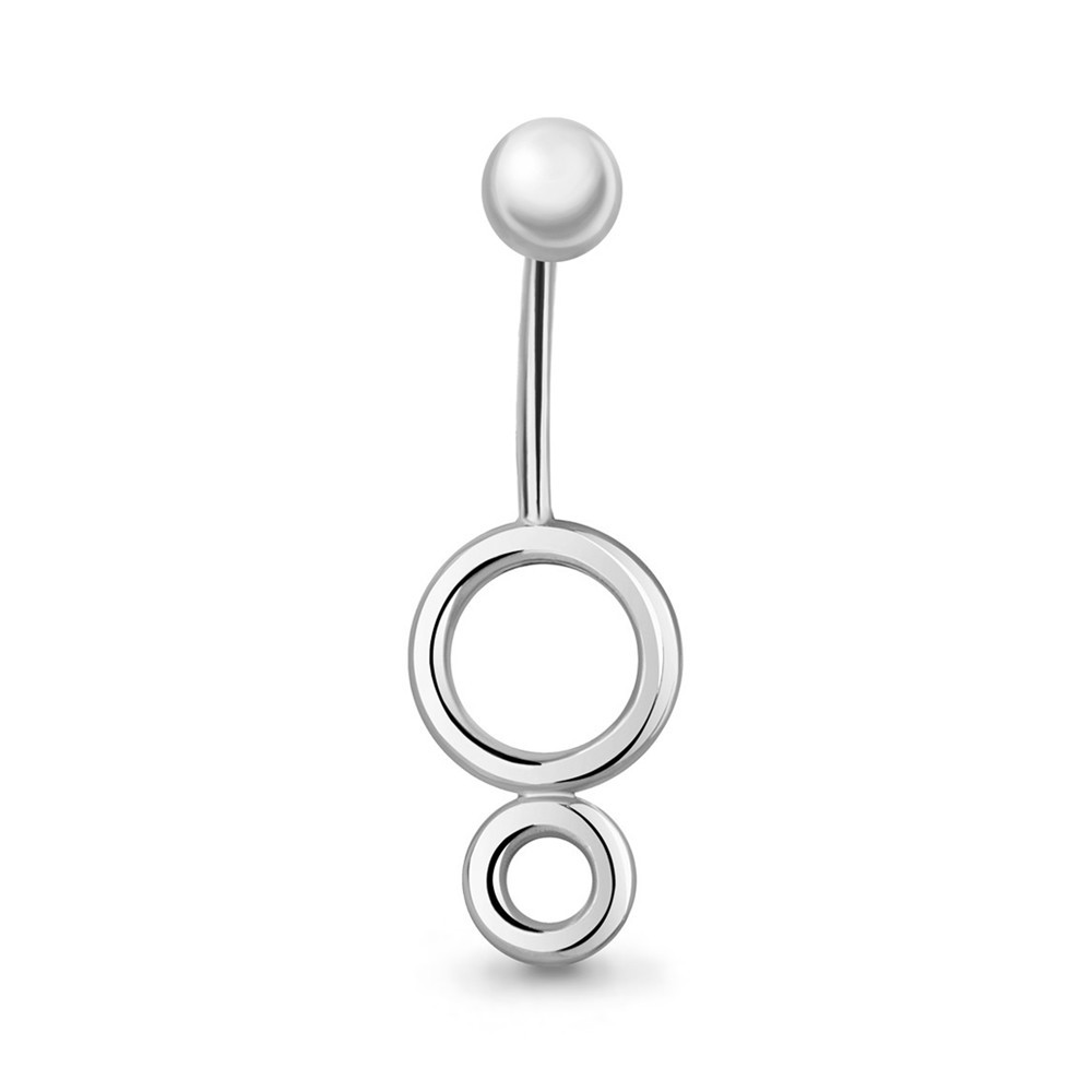 Пирсинг из серебра | Aquamarine