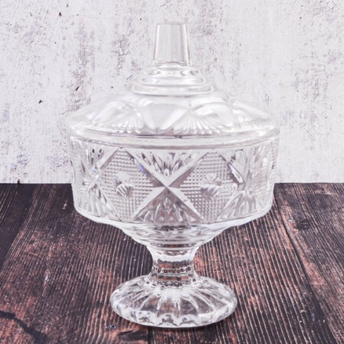 Конфетница с крышкой «Best gold» | Loraine