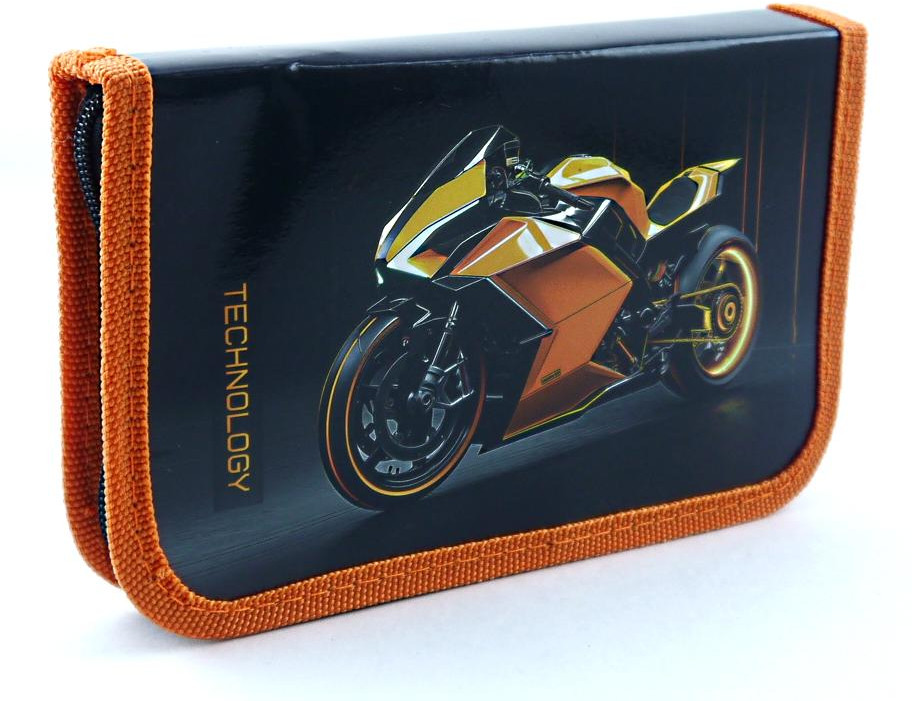 Пенал «Золотистый мотоцикл» | Проф-Пресс