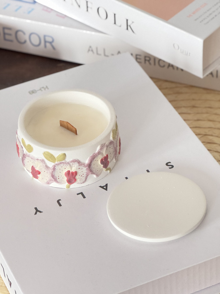 Ароматическая свеча «Орхидея» | SEZIM