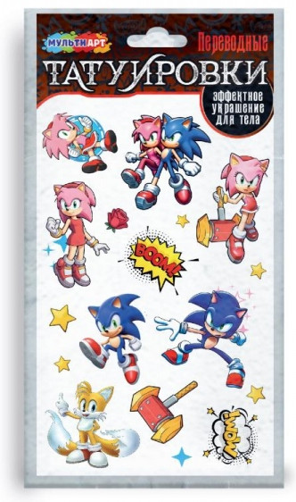 Татуировки переводные «Эми» | Multi Art