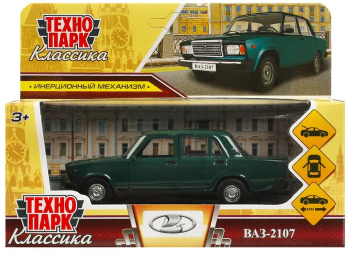 Модель металлическая «ВАЗ-2107» | Технопарк