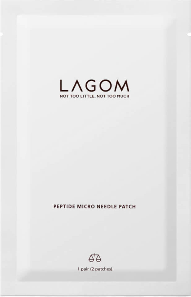 Пептидные патчи с микроиглами от морщин под глазами «Peptide Micro Needle Patch» | Lagom