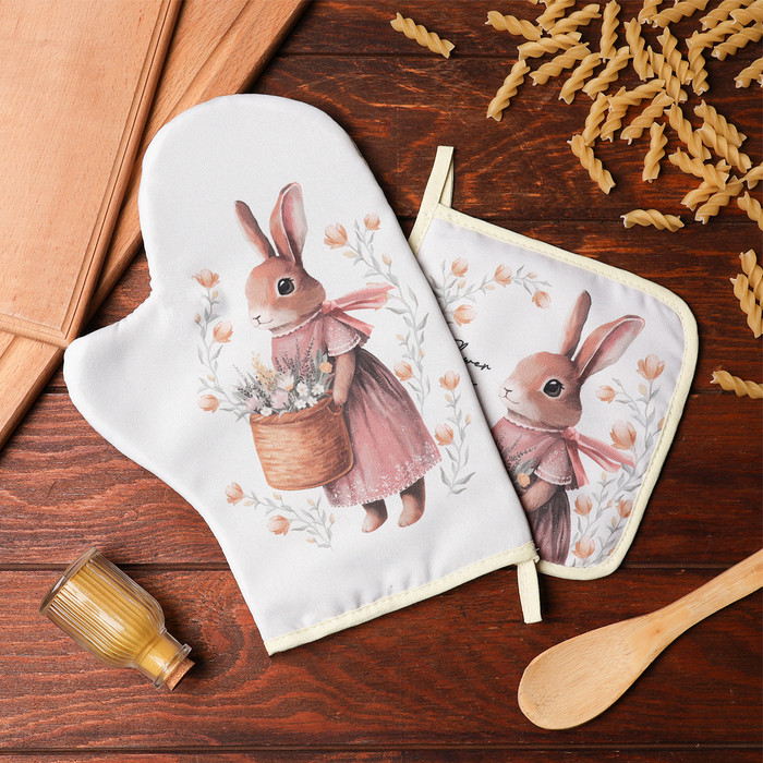 Набор кухонный «Зайчиха» | Доляна