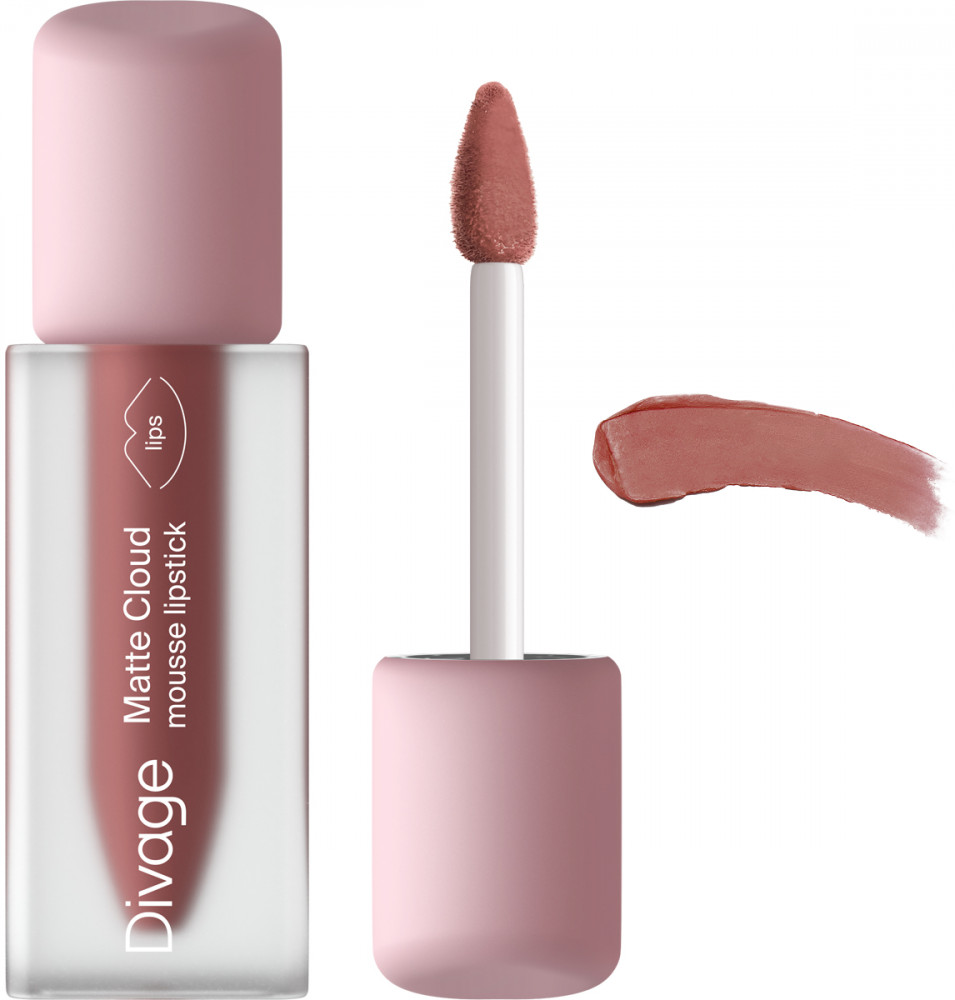 Помада для губ «Matte Cloud Liquid Lipstick», тон 03 Розовый нюд | Divage