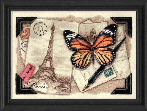 Набор для вышивания "Путевые заметки" | Dimensions