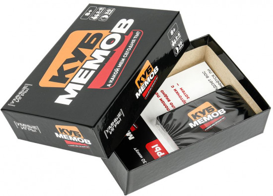 Игра карточная «Куб мемов»