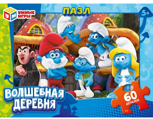 Пазл классический «Волшебная деревня» | Умные игры