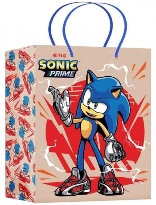 Пакет подарочный «Соник» | Sonic Prime | Чудо праздник