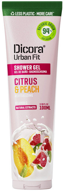 Гель для душа «Citrus & Peach. Цитрусы и персик» | Dicora UrbanFit