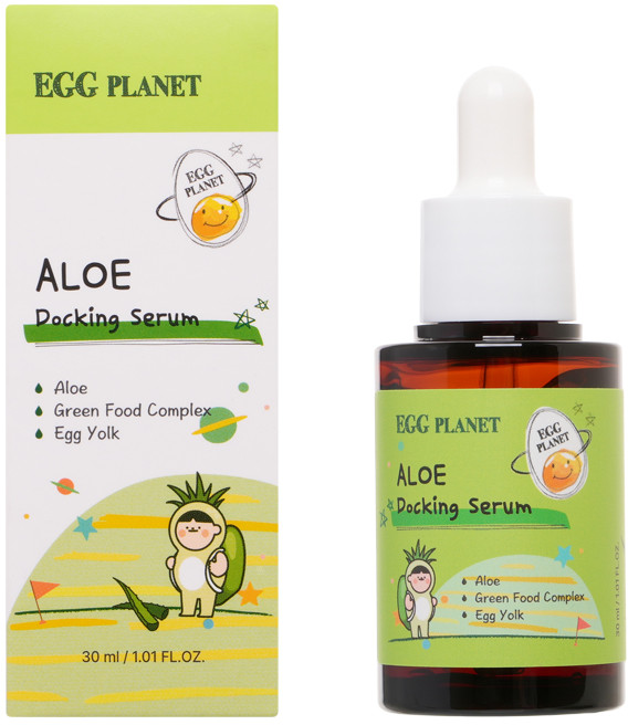 Сыворотка для лица с эктрактом алоэ увлажняющая «Aloe Docking Serum» | Egg Planet