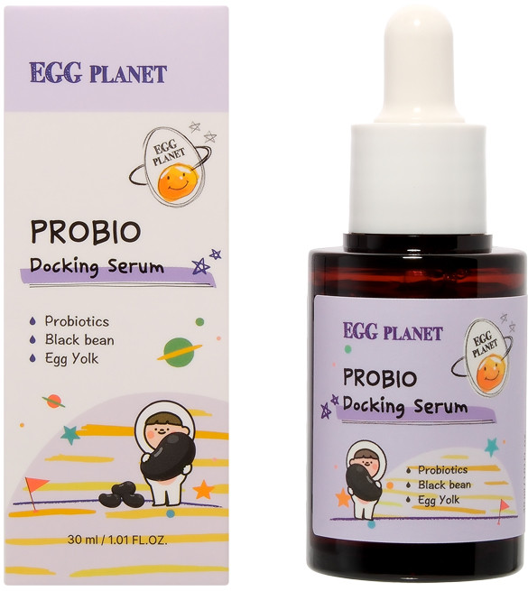 Сыворотка для лица с пробиотиками успокаивающая «Probio Docking Serum» | Egg Planet