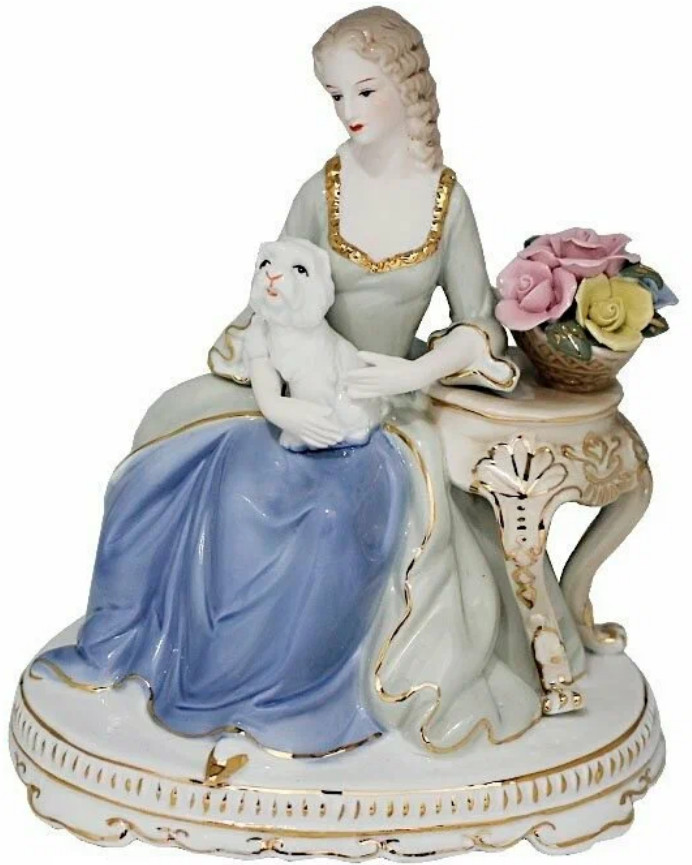 Статуэтка «Девушка за столом» | Lenardi