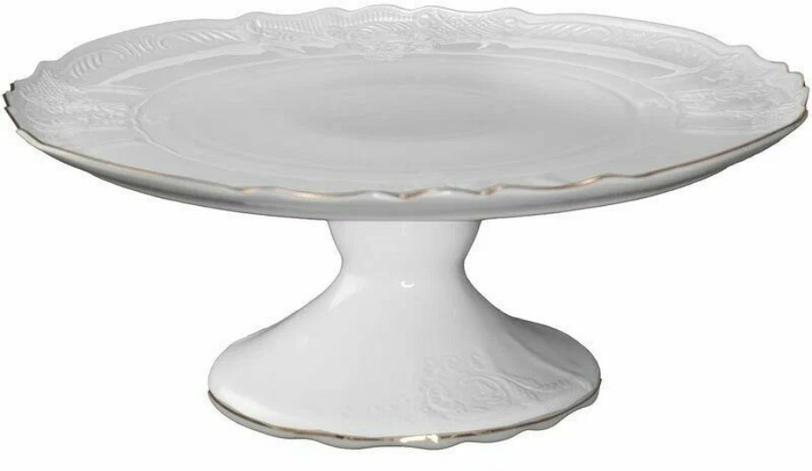 Тортовница на ножке «Maria Gold» | Maria Gold | Lenardi