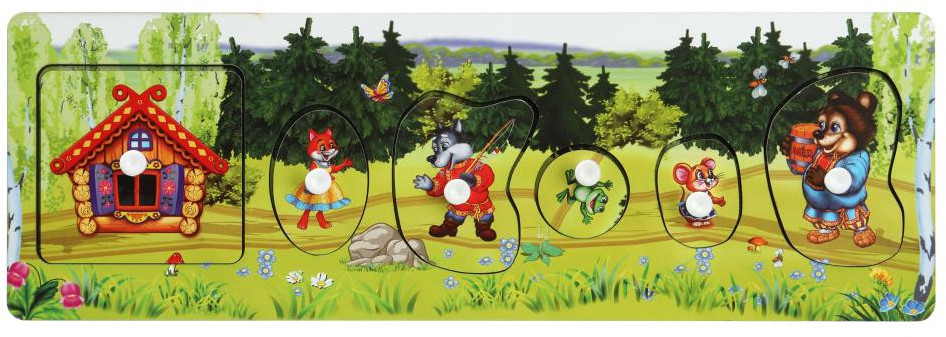 Рамка-вкладыш «Теремок» | Буратино