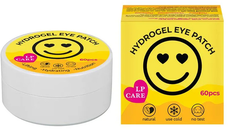 Патчи для глаз гидрогелевые с экстрактами гамамелиса, центеллы и бета-глюканом «Smile» | LP Care