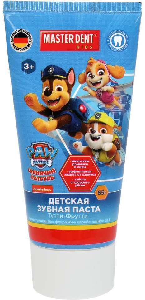 Зубная паста для детей «Щенячий патруль» | Щенячий патруль | Master dent