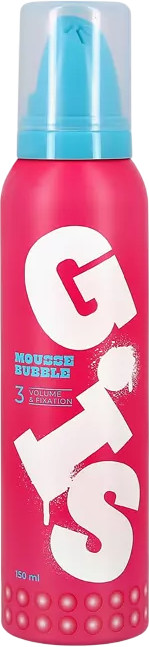 Мусс для волос «Bubble. Супер объем и невидимая фиксация» | Volume and fixation | GIS