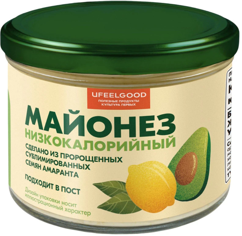 Майонез растительный вегетарианский | Ufeelgood