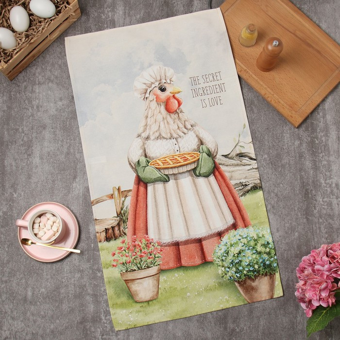 Полотенце «Праздничный пирог» | Этель