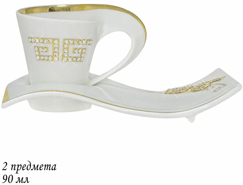 Кофейная пара «Givenchi gold» | Givenchi gold | Lenardi