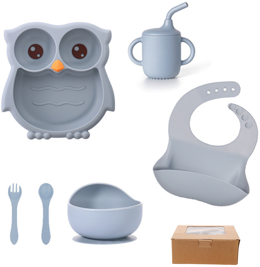 Набор детской посуды «Совёнок»