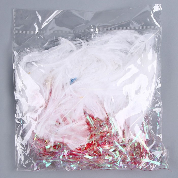 Набор для творчества и декора «Перья, наполнитель»