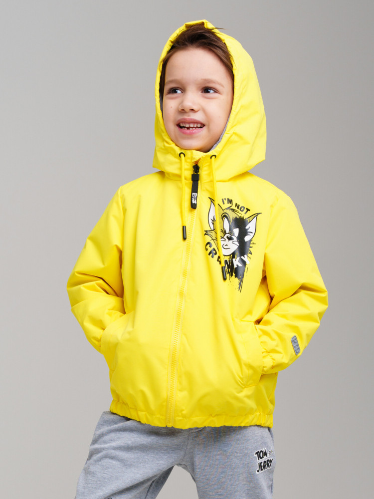 Ветровка с полиуретановым покрытием для мальчиков | Play & Joy | PlayToday