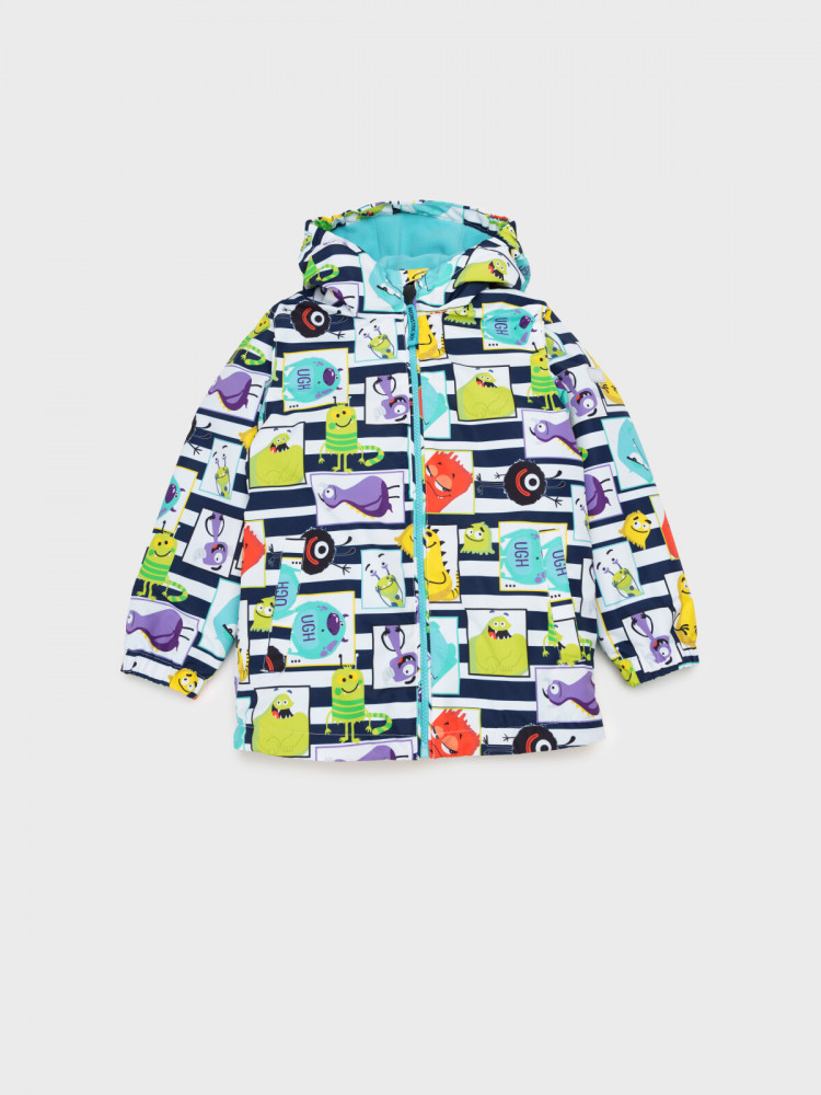 Ветровка с полиуретановым покрытием для мальчиков | Monstric | PlayToday