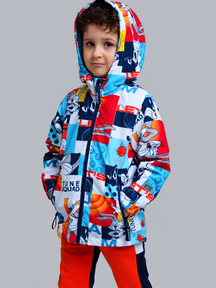 Ветровка с полиуретановым покрытием для мальчиков | BAll | PlayToday