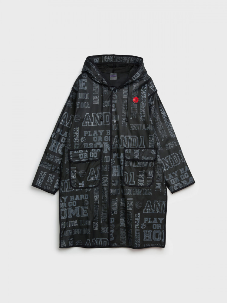 Дождевик из полимерного материала для мальчиков | And 1 | PlayToday