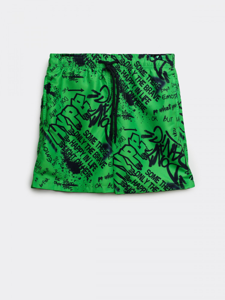 Шорты плавательные для мальчиков, длинные | Emotion | PlayToday