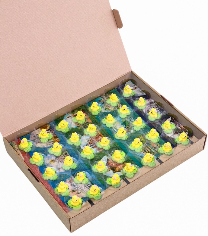 Набор фигурок сахарных «Цыпленок малый» | Топ декор