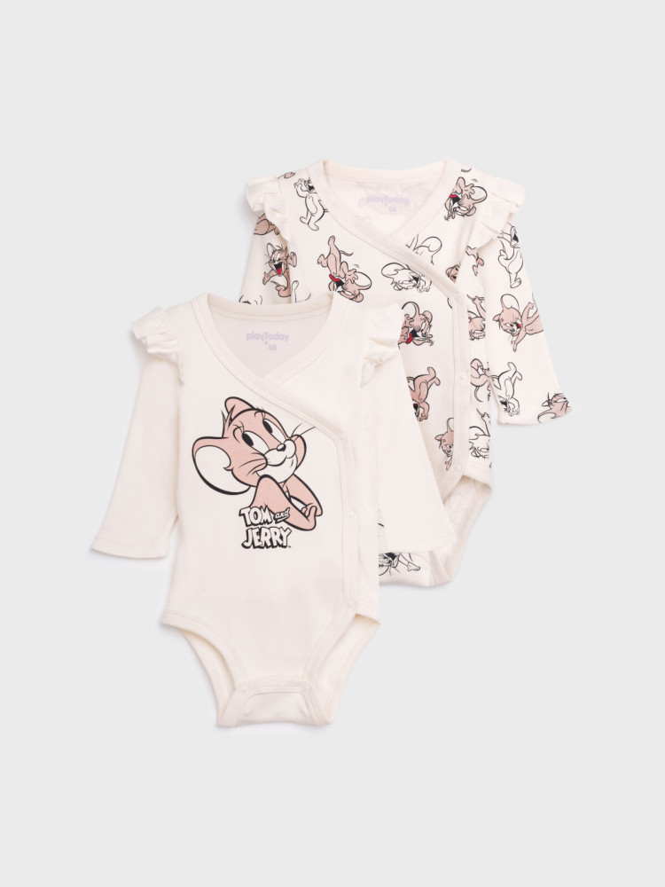 Комплект боди для девочек | Play & Joy | PlayToday