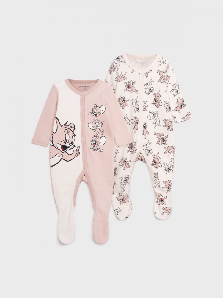 Комплект комбинезонов для девочек | Play & Joy | PlayToday