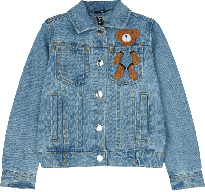 Куртка джинсовая для девочек | Emotion | PlayToday