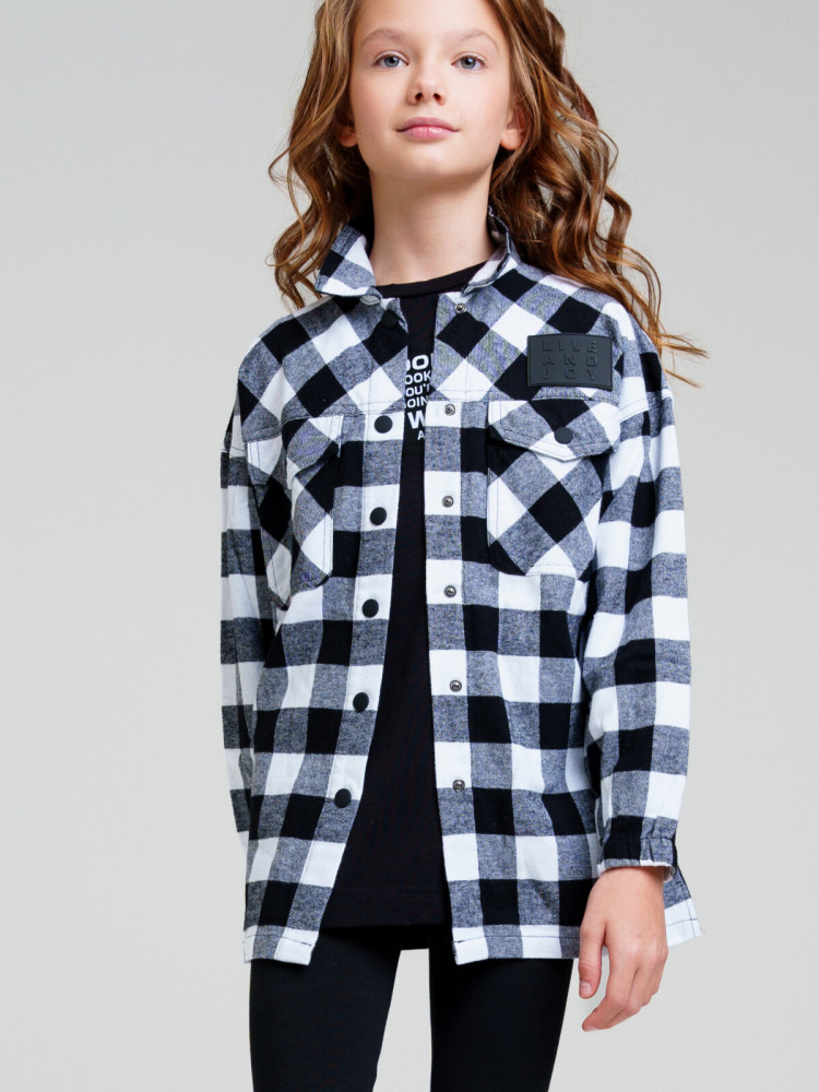 Рубашка для девочек | Play & Joy | PlayToday