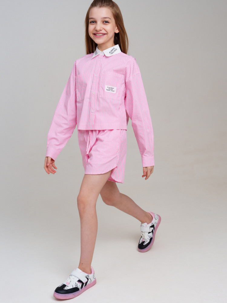 Рубашка для девочек | Collage | PlayToday