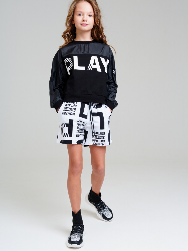 Толстовка для девочек | Play & Joy | PlayToday