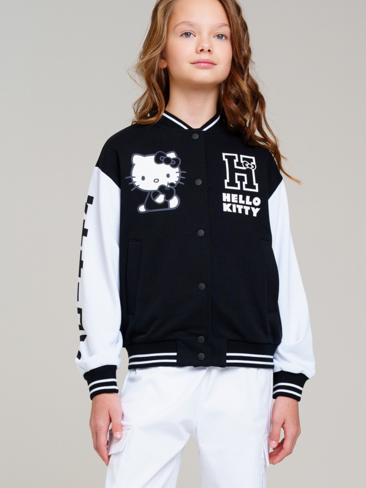 Толстовка для девочек | BONJOUR | PlayToday