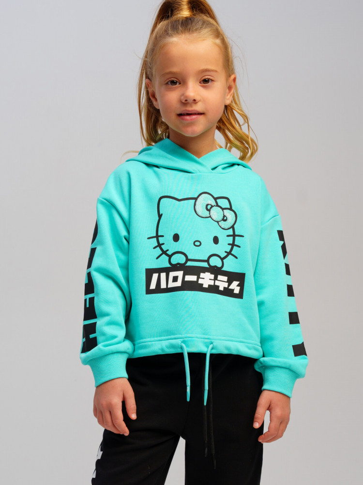 Толстовка для девочек | BONJOUR | PlayToday