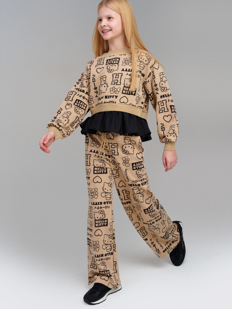 Толстовка для девочек | BONJOUR | PlayToday