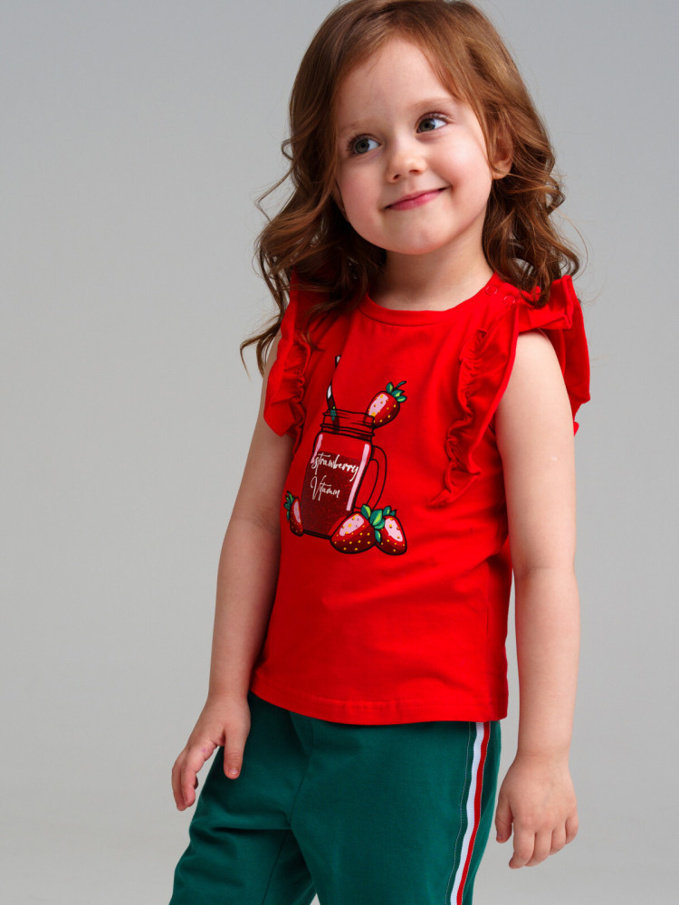 Футболка детская для девочек | Yum, yum | PlayToday