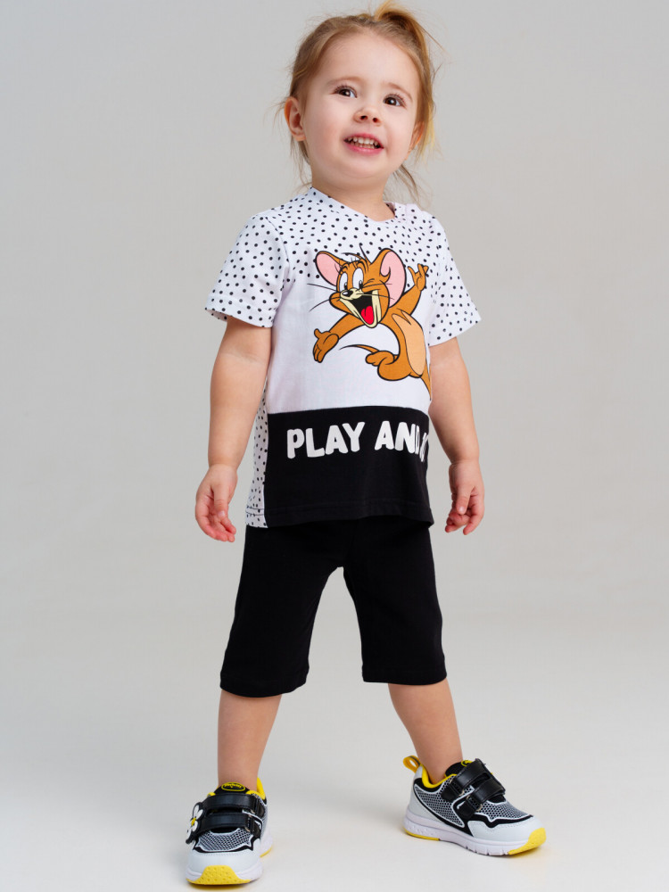 Футболка детская для девочек | Play & Joy | PlayToday